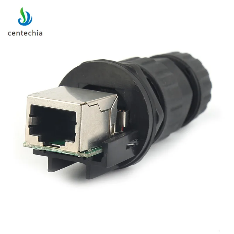 Розетка Centechia RJ45 CAT5 CAT6 водонепроницаемое настенное крепление IP68 разъемы адаптер