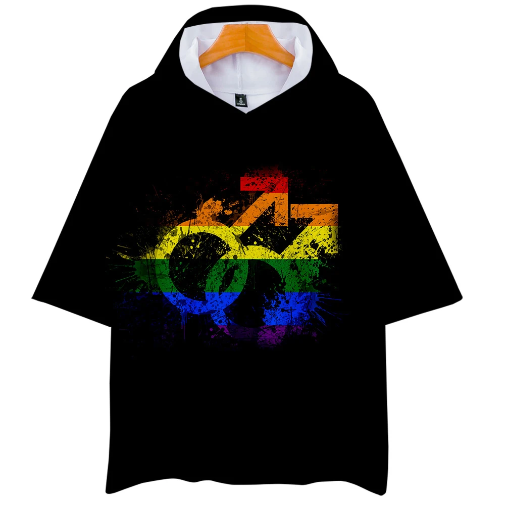 LGBT 3D дизайн толстовка футболка для мужчин и женщин с круглым вырезом капюшоном
