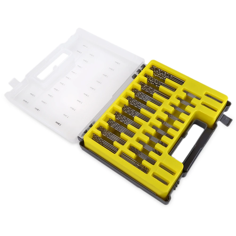 

150pcs Hss Micro Twist Drill Bit Set Kit Mini Small Precision Hss Power Drill 0.4mm-3.2mm Pcb Drill Bit Craft Hole Maker + Case