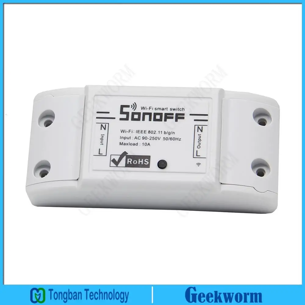 IoT Sonoff DIY Wireless Wifi Switch Timer Switch APP Control Switch
