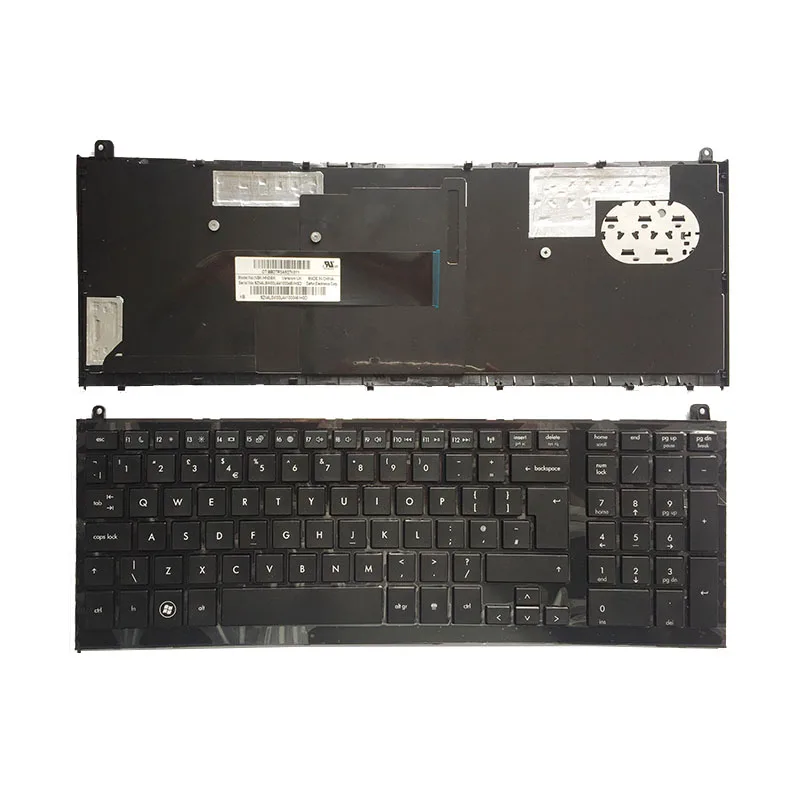 Новая Британская клавиатура для hp probook 4520 4520S 4525S 4525 с черной рамкой Великобритания Клавиатура для ноутбука