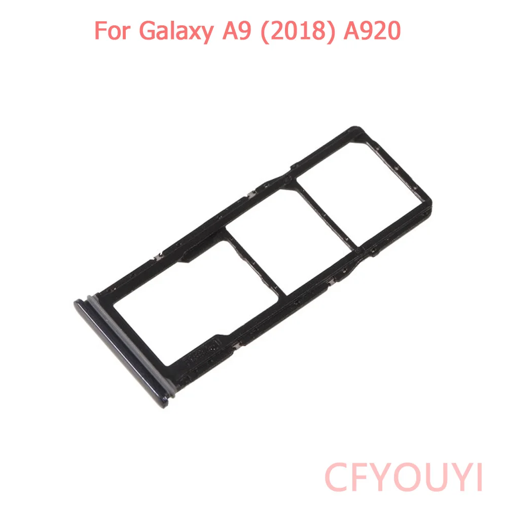 For Samsung Galaxy A9 2018 A920 A920F A920DS Dual / Single Sim Tray SIM Card Slot Holder Replacement Part | Мобильные телефоны и