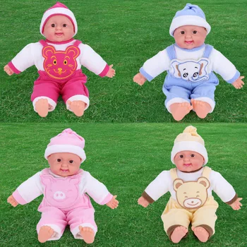 

New Kawaii Children's Plush Toy Baby Simulation Doll Puzzle Gift Doll Model Have a Good Quality and Free Shipping