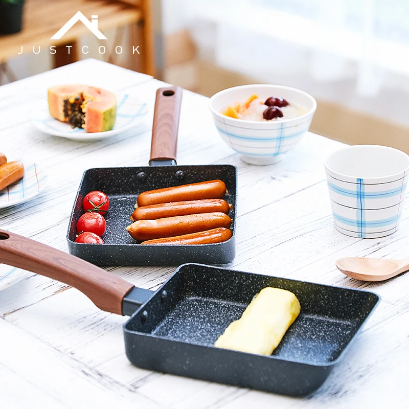 Яичная сковородка Justcook тамагояки для омлета блинная антипригарная кухонная
