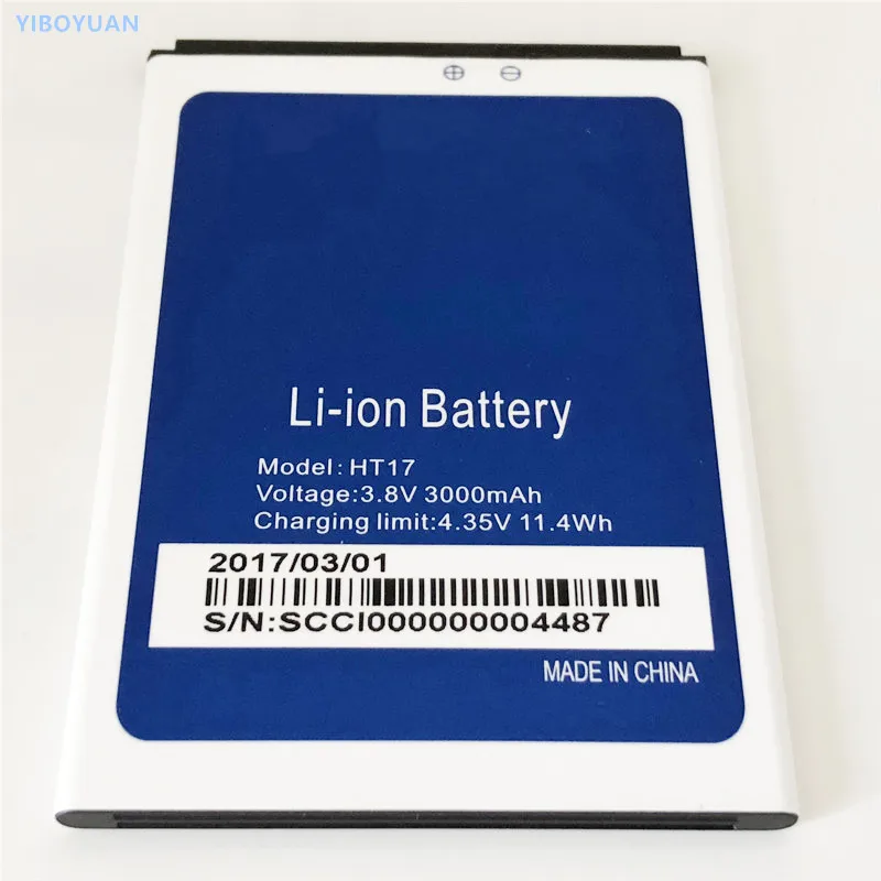 

3.8V 3000mAh For HOMTOM HT17 HT17Pro Battery