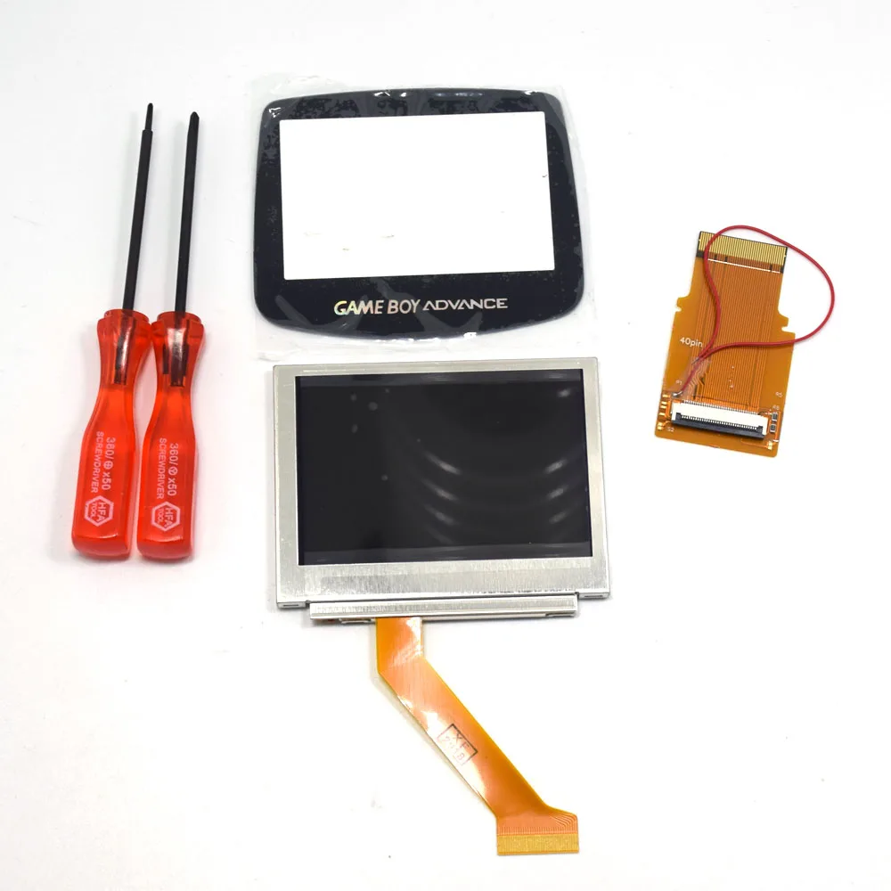 

Replacement 40Pin For Nintendo Gameboy Advance MOD LCD Backlight Kit Cable adapter for GBA SP AGS-101 Backlit Screen Mod 1 Set