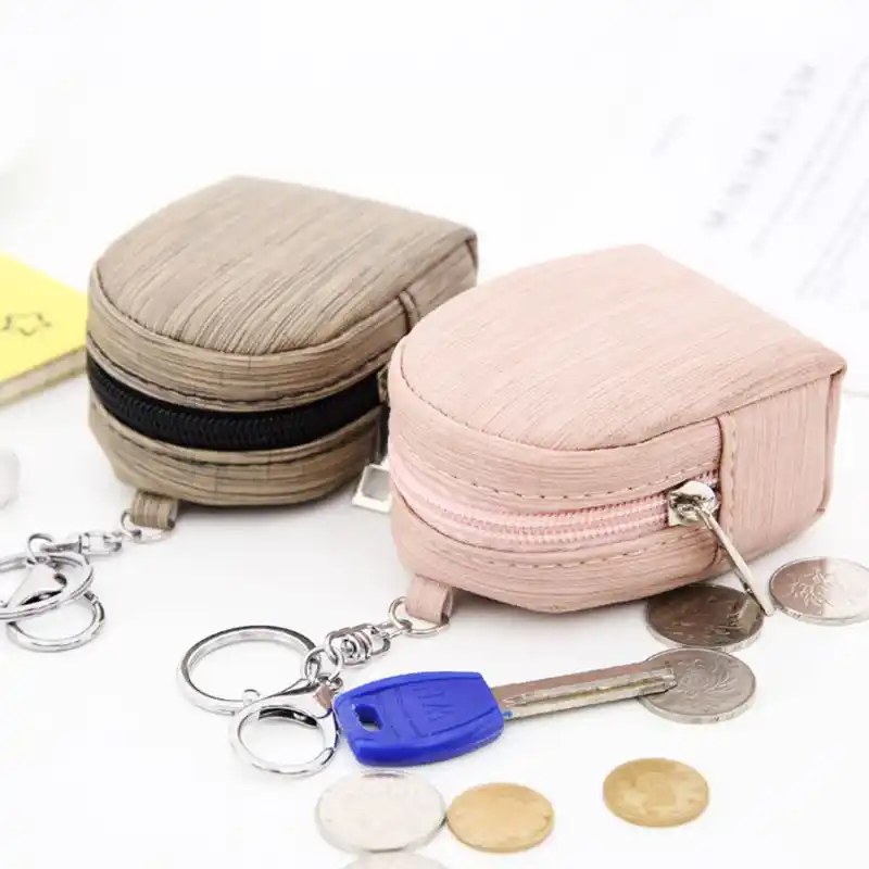 tiny pouch keychain