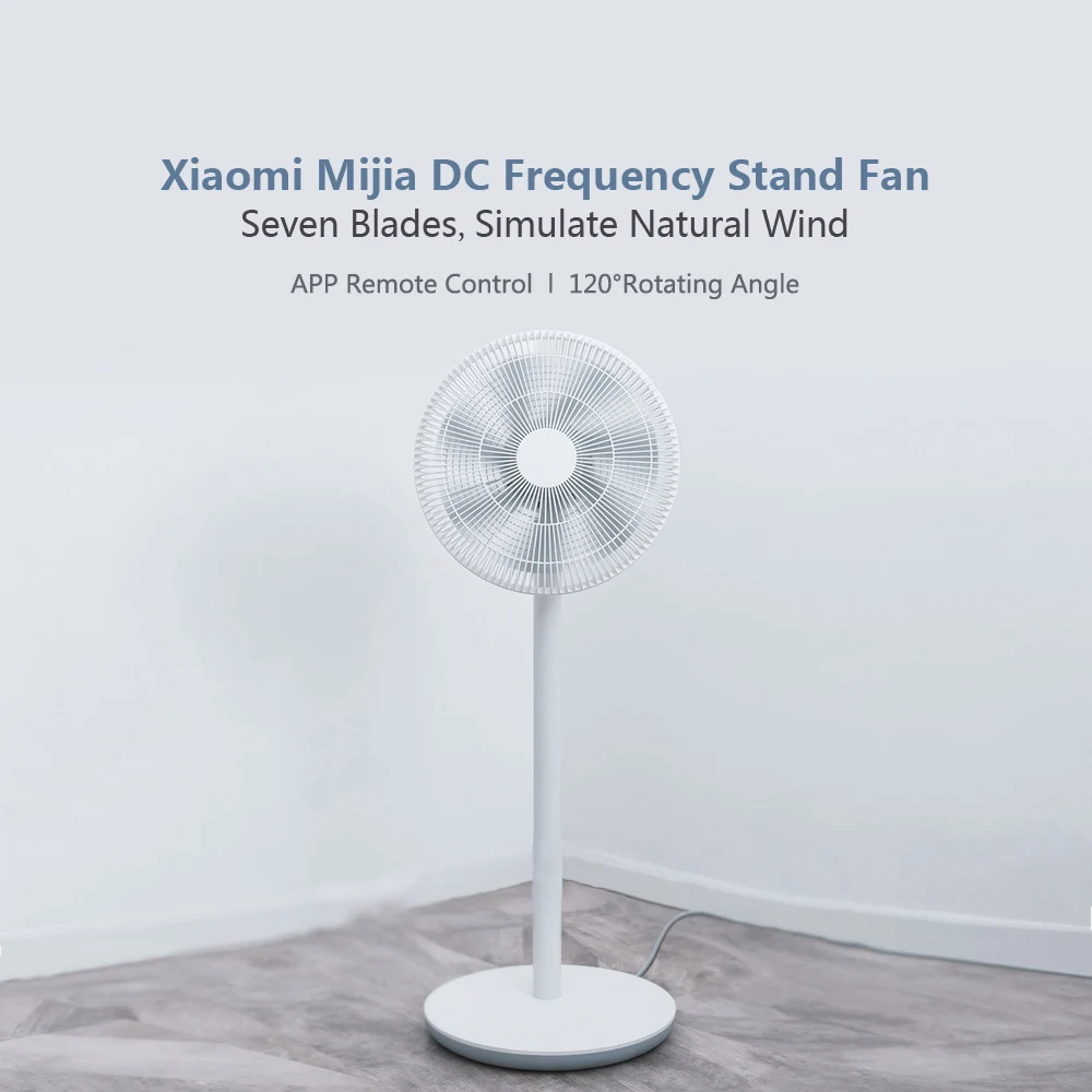  Original Xiaomi Mijia DC Frequency Standing Fan Variable Speed Inverter Saving Electricity Smart Mu