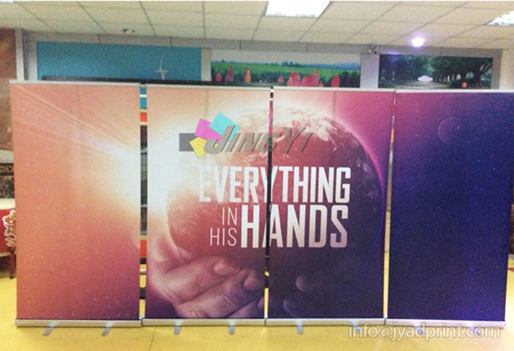 

Free shipping!! 8pcs of quality roll up banners