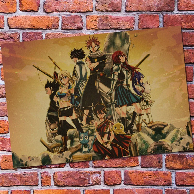 Cool Fairy Tail Poster Wall