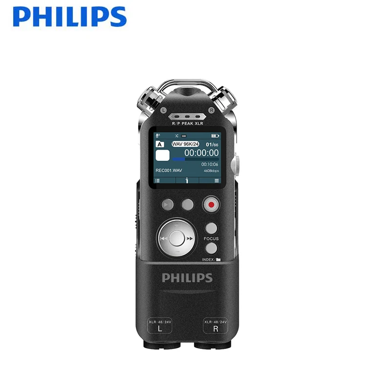 

Philips 100% Original Hidden Voice Recorder16GB Digital Voice Recorder USB MP3 Player Professional Recorder Pen Telephone Record