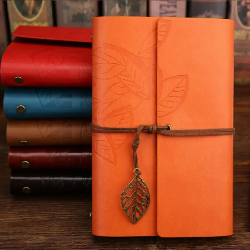 Блокнот Cobee Travelers, классический винтажный ноутбук, портативный многоразовый журнал для путешествий из кожи, записная книжка