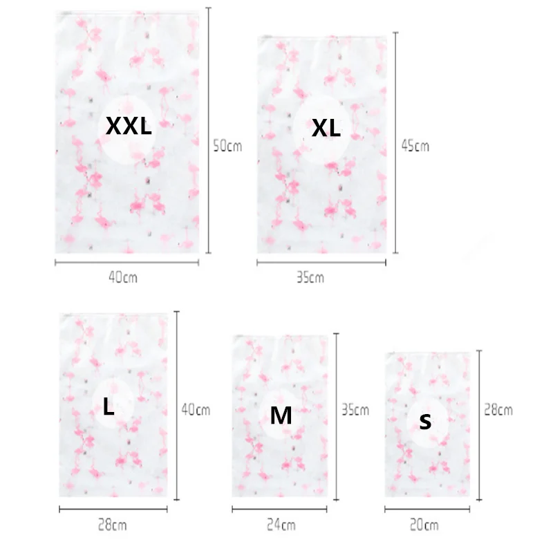 Прозрачная косметичка фламинго, Дорожный чехол на молнии для макияжа, органайзер для хранения, косметичка - Цвет: 35X45CM XL