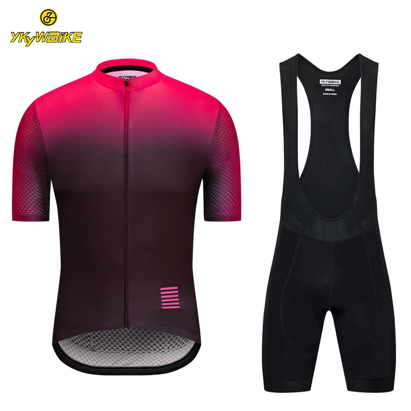 2019 YKYWBIKE cycling team jersey 9D bike shorts Ropa Ciclismo MENS S-3XL