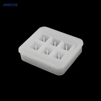 

JAVRICK DIY Silicone Bead Mold Round Square Shape Handmade Jewelry Making Hand Craft