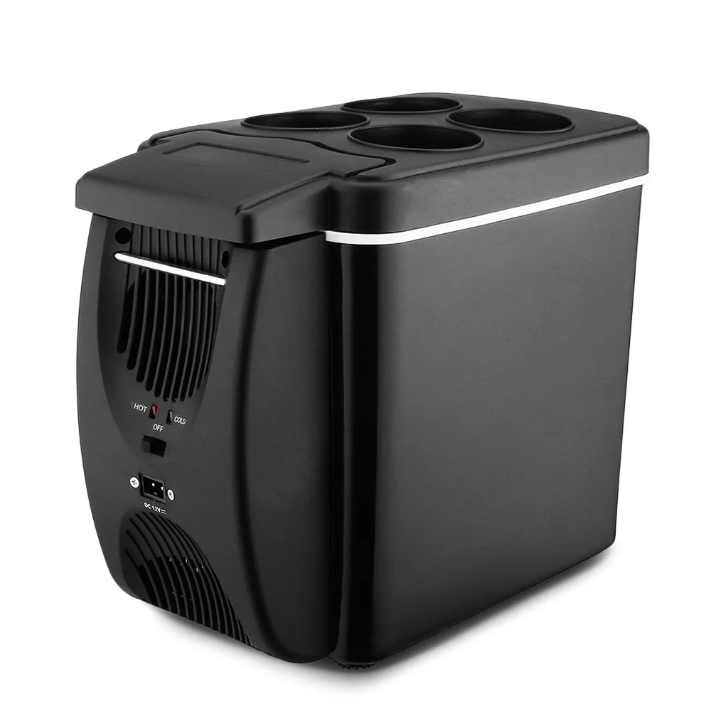 

High Quality 12v Car Refrigerator 6L Mini Car Refrigerators Fridge 2 In 1 Cooler Warmercooler Box Nevera Portatil Car/Home
