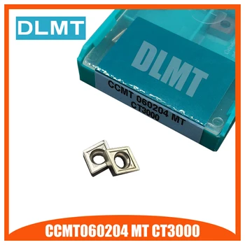 

CCMT060204 MT CT3000 10PCS Internal Turning Tools Cermet Grade Carbide insert Lathe cutter Tool Tokarnyy turning insert