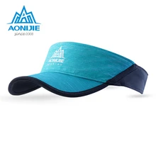 AONIJIE легкий солнцезащитный козырек Кепки шляпа спортивные пляжные Гольф Рыбалка марафон с регулируемым ремешком Anti UV