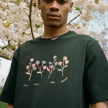 

HAHAYULE-JBH More Plants Less Assholes Plants Protect Supporters T Shirt Man Women Short Sleeve Cotton Tee Tops
