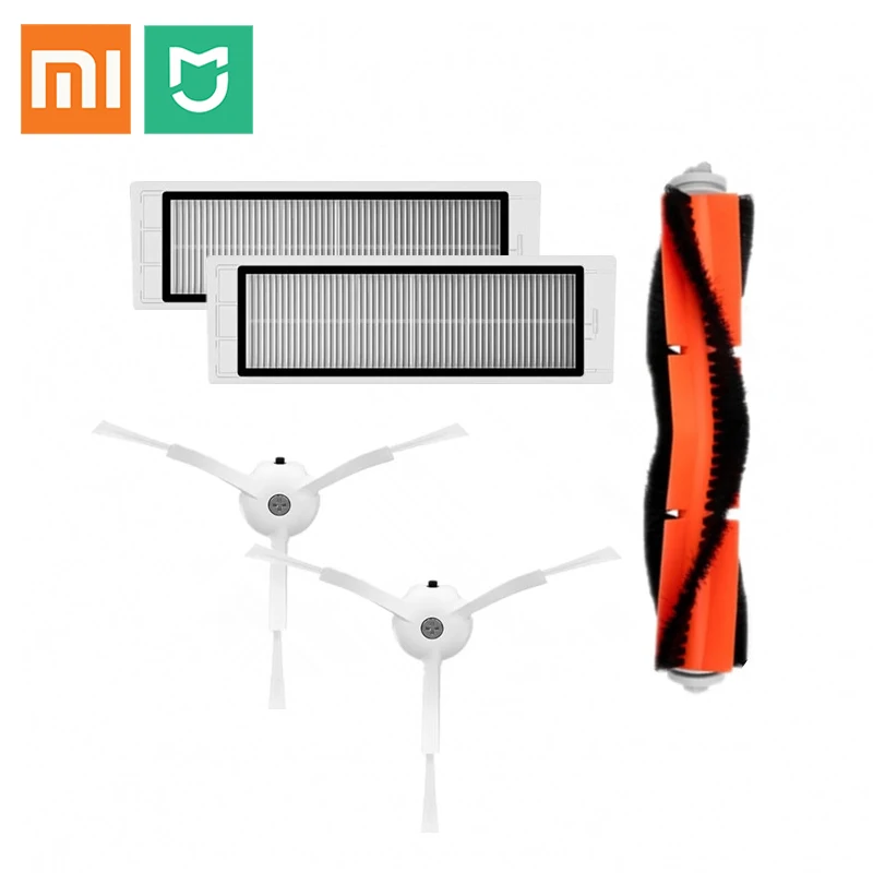

Xiaomi mijia Robot Vacuum Part Pack of HEPA Filter, Main Brush, Cleaning Tool, Side Brush for mijia / roborock Vacuum Cleaner
