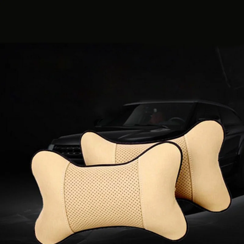 Подушка для шеи Bone Car Care 1 шт. Автомобильная подушка подголовника защитный чехол