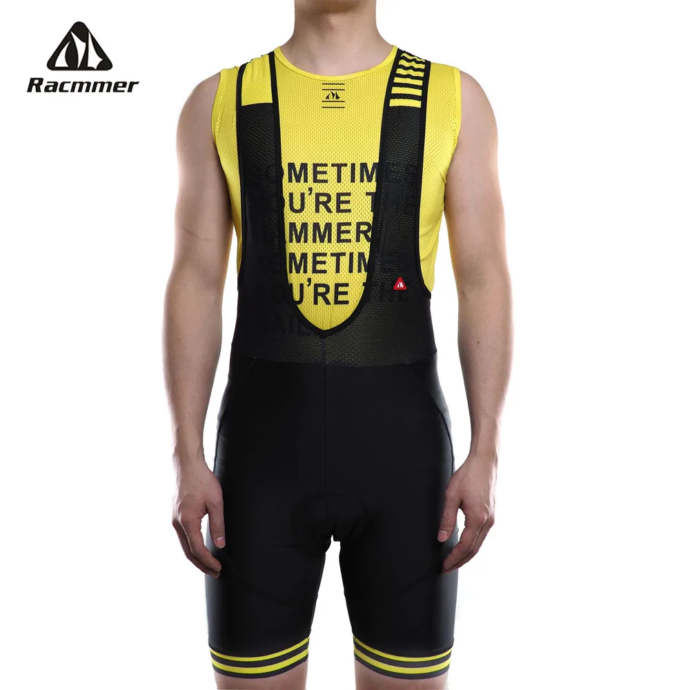 Koop Racmmer 2018 Heren Fietsen Bib Shorts Zomer Coolmax 8 Kleuren 5D Gel Pad Fiets Bib Panty Mtb Ropa Ciclismo Vocht wicking Broek