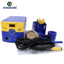 Паяльная станция 110/220V FM203 ESD-Safe Двухпортовая паяльная машина с ручкой паяльника FM2027