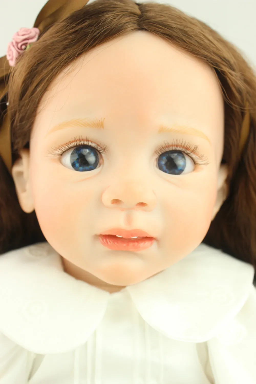 

Fridolin doll new design 24inch Reborn Toddler baby doll rooted hair lifelike sweet girl real gentle touch