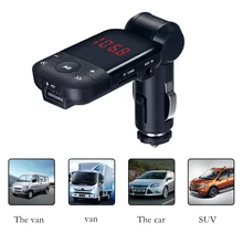 Авто bluetooth fm-передатчик с USB Зарядное устройство автомобильный комплект громкой связи Mp3 плеер Hands Free Беспроводной FM передатчик Bluetooth