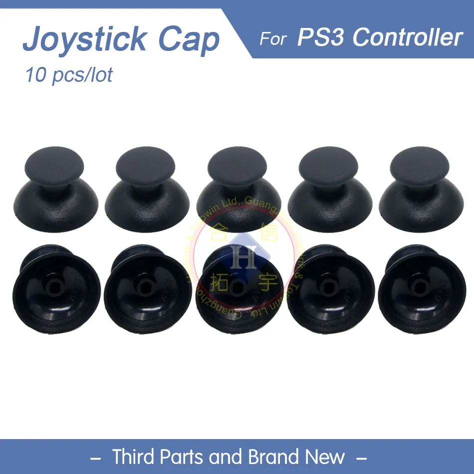 10pcs/lot New Replacement black Analog Cap Thumb Grips Thumbstick Cover case For PS3 controllers 10pcs/lot New Replacement black Analog Cap Thumb Grips Thumbstick Cover case For PS3 controllers