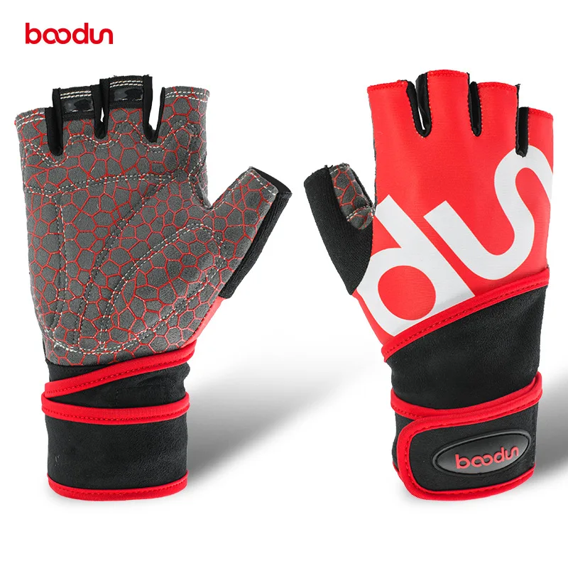 BOODUN 2017 New Men Sport Gloves Outdoor Cycling Bicycle
