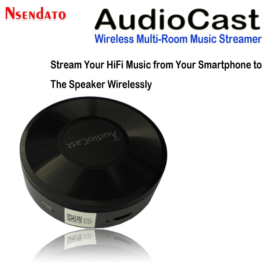 Audiocast M5 DLNA Airplay адаптер беспроводной Wifi музыкальный аудио стример приемник аудио музыкальный динамик для Spotify многокомнатных потоков