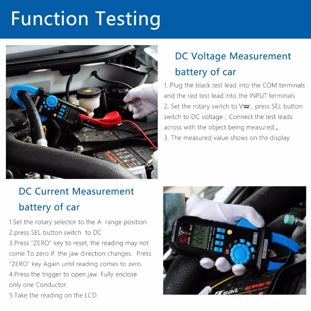 ZXY-NAN Small-YAN LCD Digital Clamp Meter Multimeter,BSIDE ACM03 Plus 4000 Counts Digital Clip Meter DC/AC Voltage Diagnostic Multimeter ZXY-NAN Small-YAN LCD Digital Clamp Meter Multimeter,BSIDE ACM03 Plus 4000 Counts Digital Clip Meter DC/AC Voltage Diagnostic Multimeter