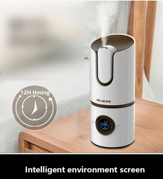 

Ultrasonic Humidifier Aroma Essential Oil Diffuser 2.5L LED Mute Home Air Humidifier Intelligent Temperature Mute Mist Maker