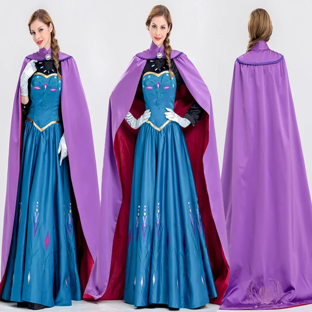 Free Shipping Frozen Anna Princess Elsa Ice Cream Queen Free Shipping Frozen Anna Princess Elsa Ice Cream Queen Costume Dress