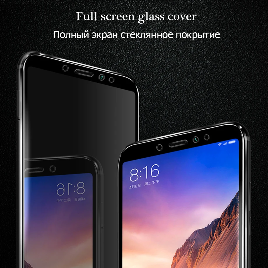 2 шт/партия 9H закаленное стекло для Xiaomi Mi Max 2 3 полная защитная пленка для экрана для Xiaomi Mi Max 3 2 стекло анти-синий HD