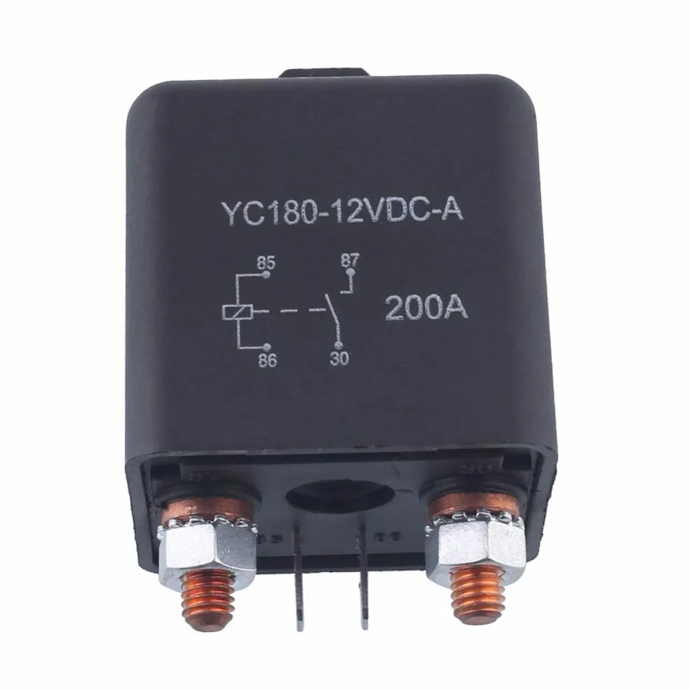 

1 PCS New 12V 200A Heavy Duty Split Charge ON/OFF Switch Relays Car Auto Boat 200Amp