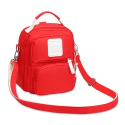 2019 новый стиль однотонный нейлоновый детский подгузник сумка 4 цвета сумка для подгузников Сумка рюкзак высокое качество универсальные