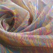 Lace102 5 метров летняя полосатая прозрачная ажурная ткань для женщин платье вечернее платье занавеска одежда костюм театральной ткани