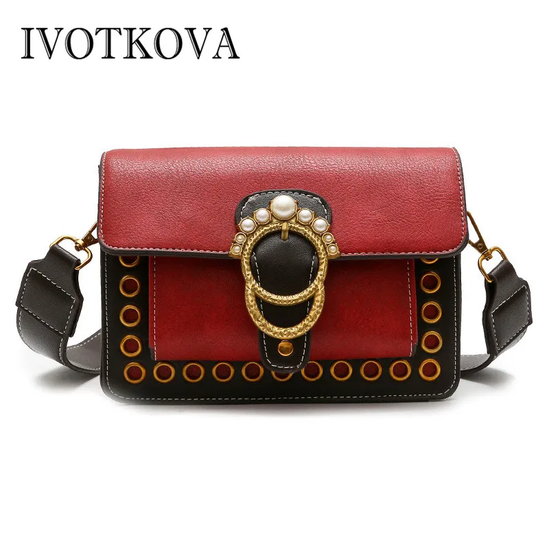 

IVOTKOVA 2018 Handbags Women Famous Brand Designer Women Messenger Bags Fashion Female Shoulder Bag Ladies Tote bolsa Purses