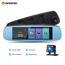 TOPSOURCE A880 Car DVRs Camera Video Registrars HD 1080 4G ADAS 7.86