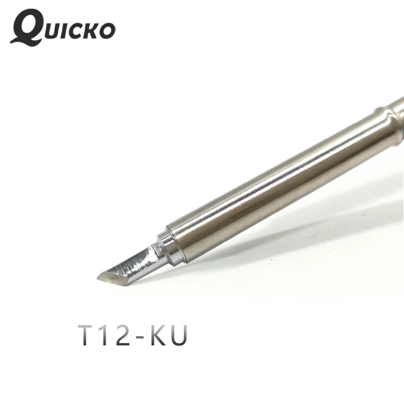 Электронные ПАЯЛЬНЫЕ НАКОНЕЧНИКИ QUICK T12 серии 220 В T12-KU сварочные инструменты для