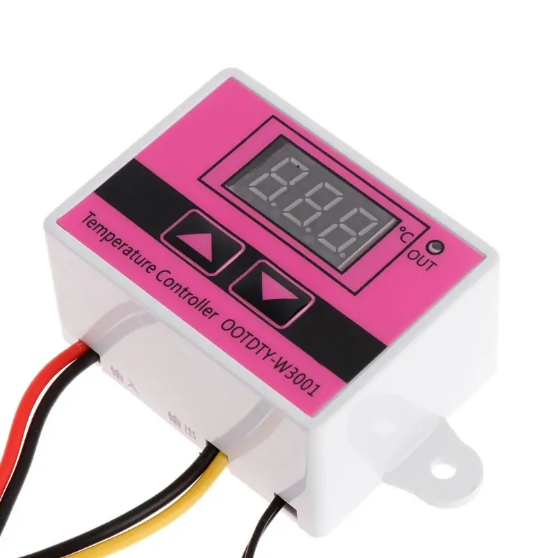 

W3001 AC 110V-220V Temperature Controller Thermostat Switch Digital LED Display
