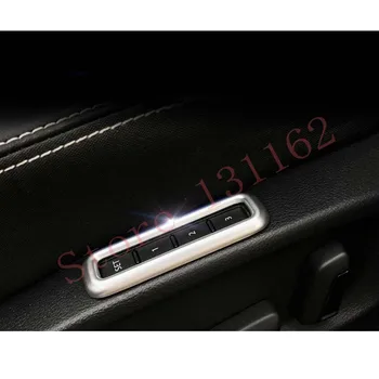 

1pcs ABS Chrome Seat Memory Lock Unlock Button Cover Trim For Kodiaq 2017 Auto Interior Accessories