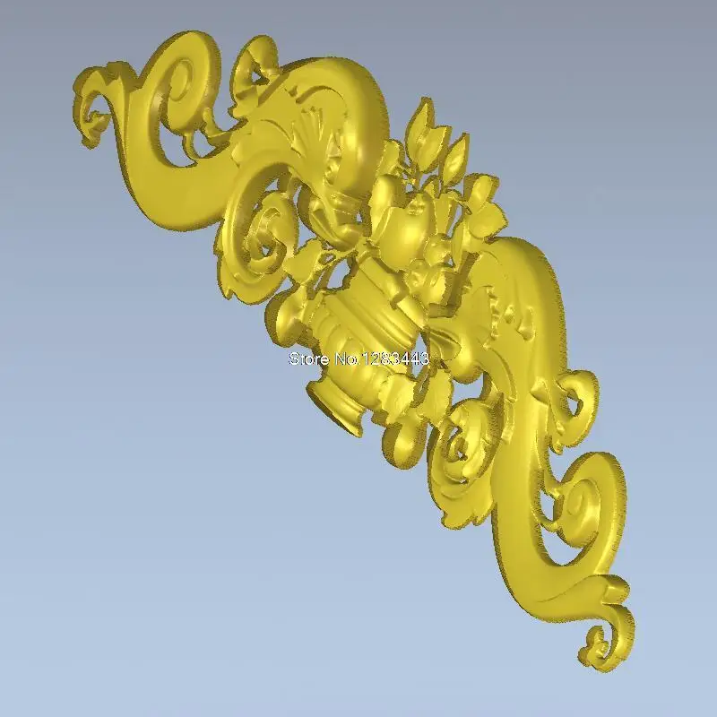 Высококачественная новая 3D модель для украшения мебели с ЧПУ резная фигурка