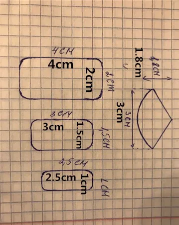 sizes
