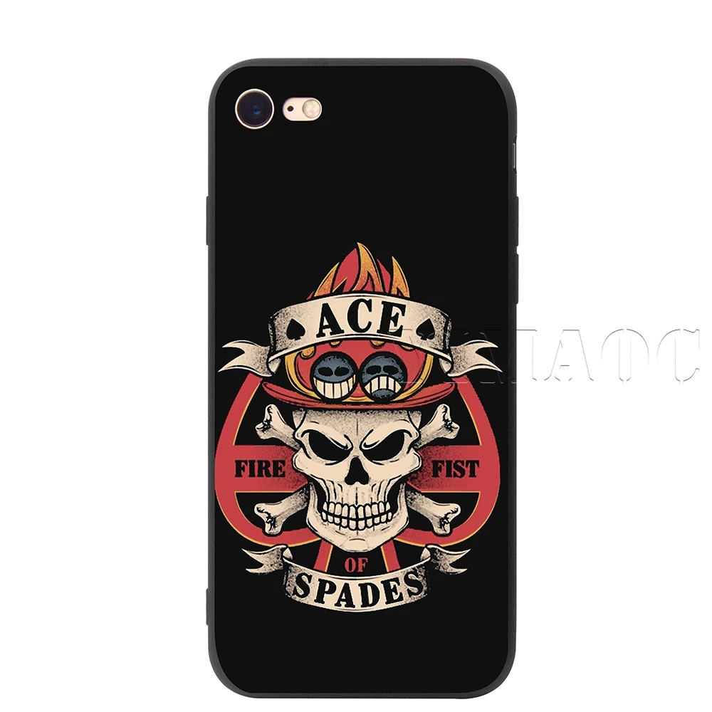 10 YIMAOC one piece Ace силиконовый мягкий чехол для iPhone 11 Pro XS Max XR X 8 7 6 6S Plus 5 5S SE - Цвет: 10
