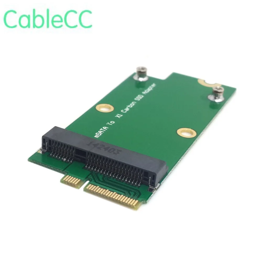 

Mini PCI-E mSATA SSD to Sandisk SD5SG2 Lenovo X1 Carbon Ultrabook SSD Add on Cards PCBA