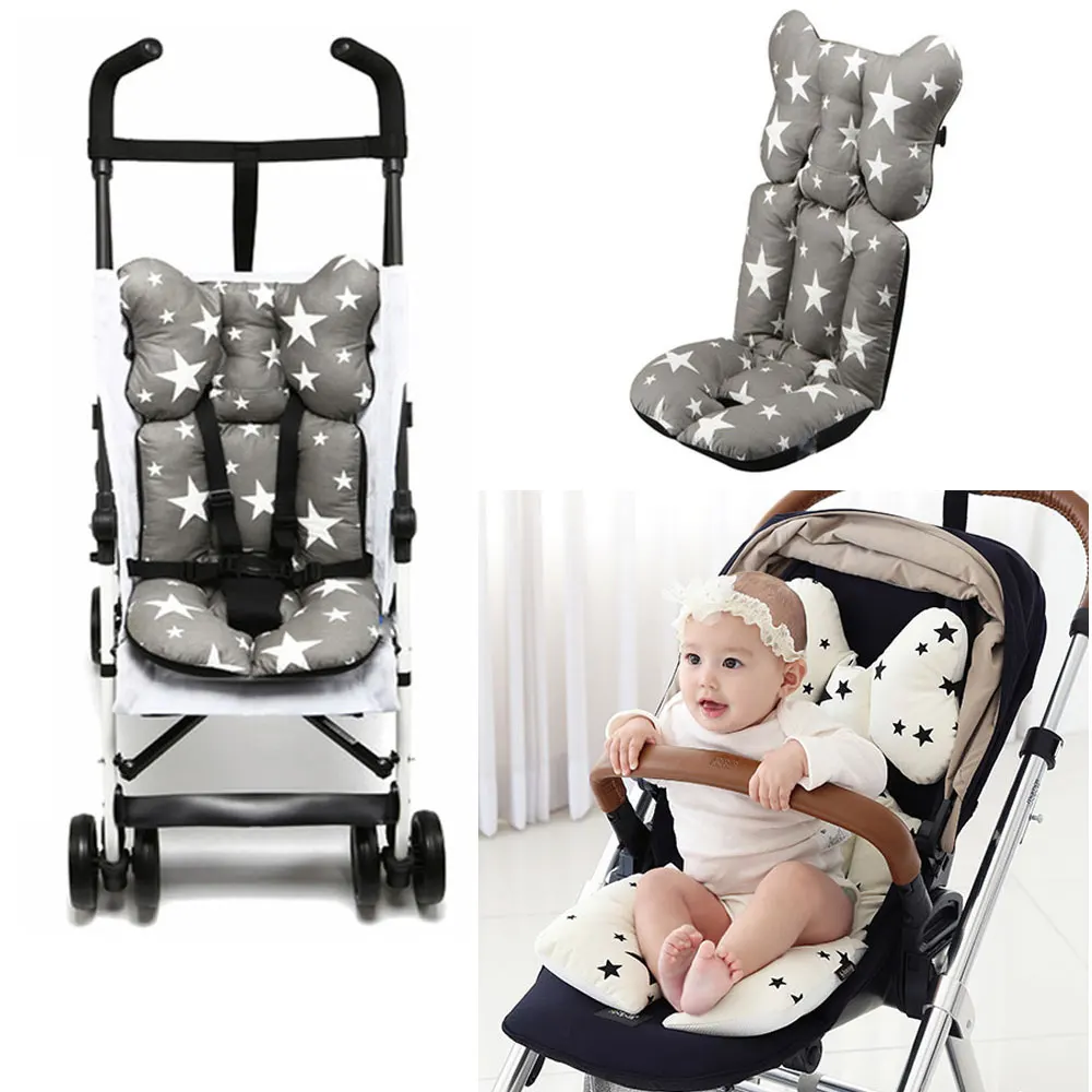 

Winter Thicken Stroller Cushion Seat Cover Baby Diaper Pad Seat Pad Cotton Baby Stroller Mat Mattress Pram Stroller Accessories