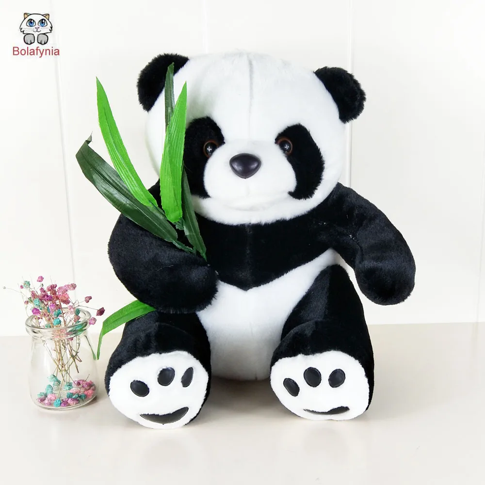 

Animal Panda Eating Bamboo Children Stuffed Plush Toy Birthday Gift